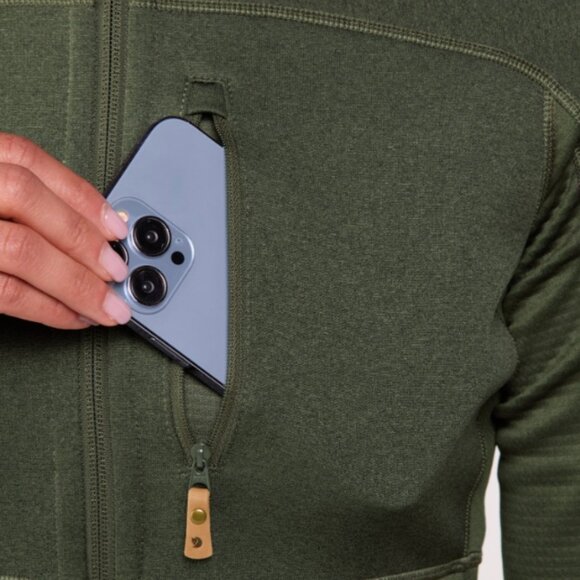 Fjallraven Abisko Trail Fleece Jacket - Women's XL/Deep Forest Art No: 89589 NWT - Picture 6 of 9